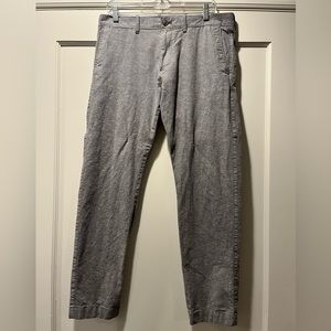 Mens J.Crew Linen Stretch Pants!